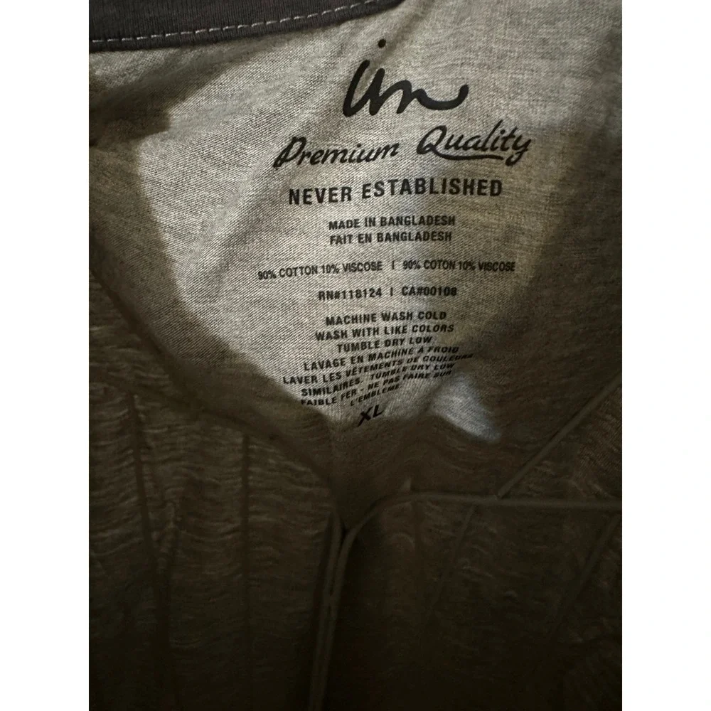 New with tags‎ iM Premium Quality Mens XL Gray Made In The Shade Graphic T-Shirt